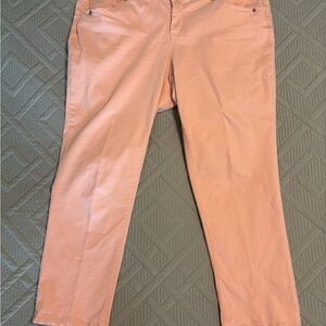 Democracy Women's Jeans Size 18W AB Technology Stretch Pink